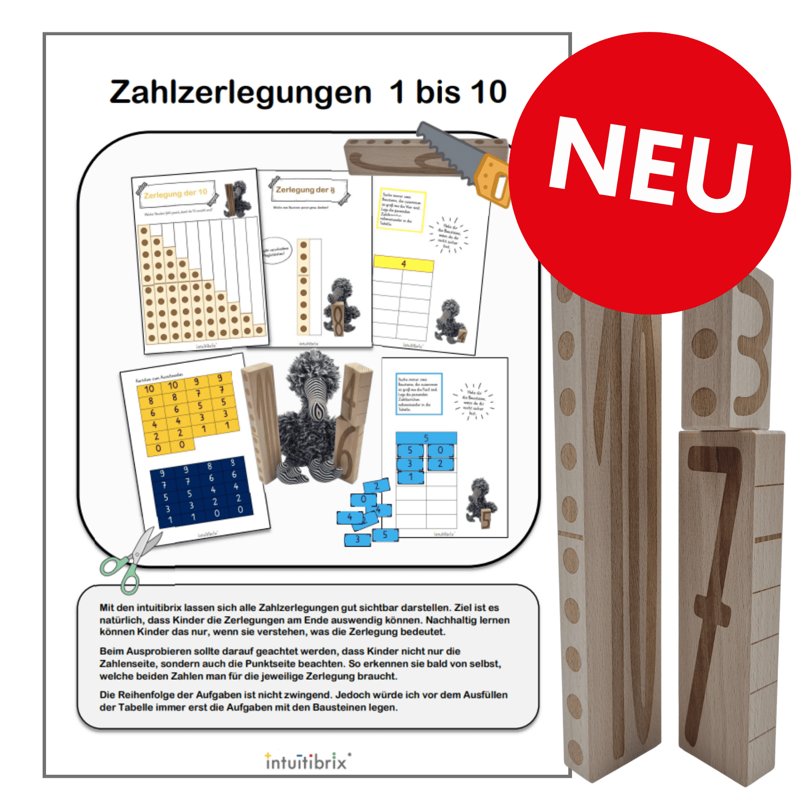 Download: Zahlzerlegungen 1-10