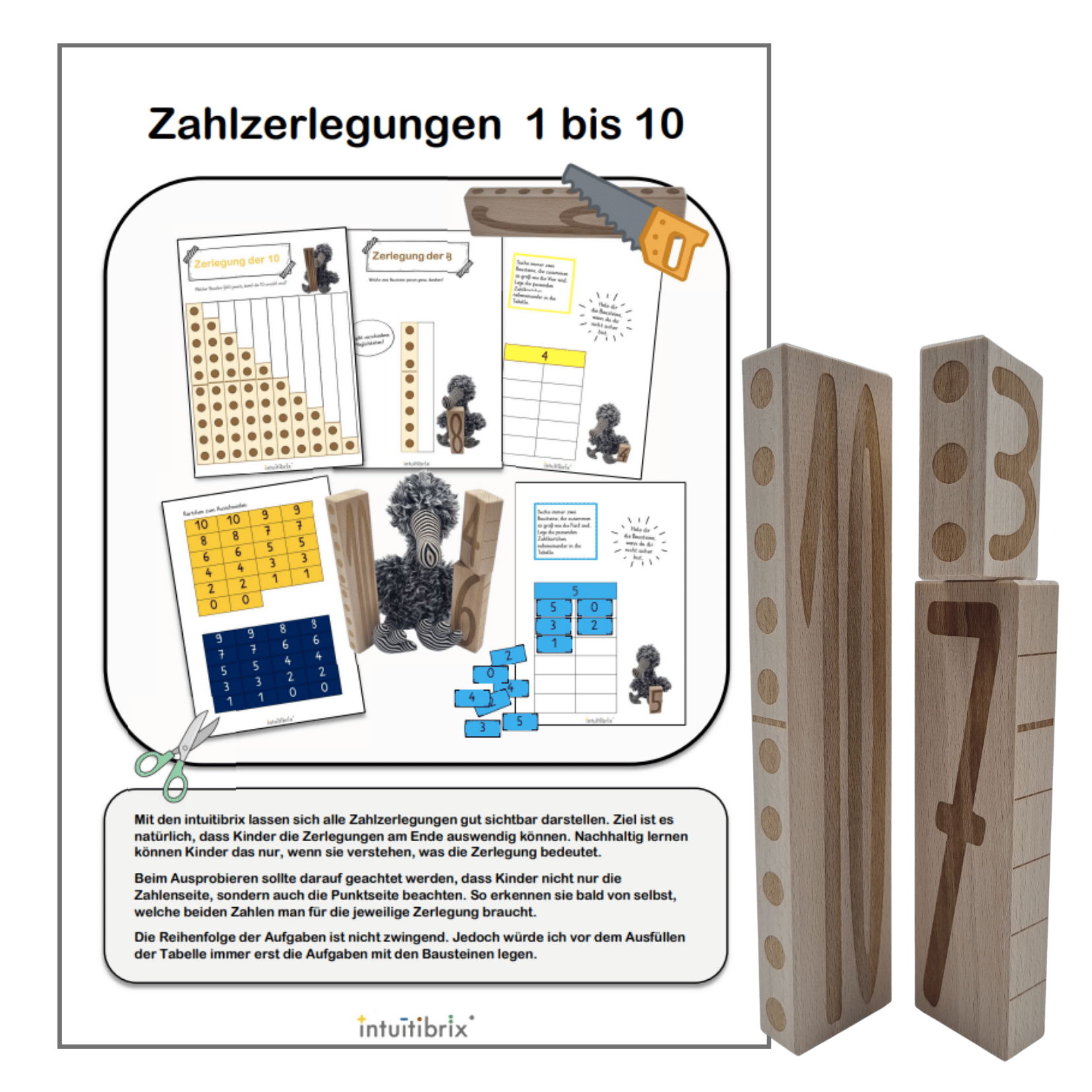 Download: Zahlzerlegungen 1-10